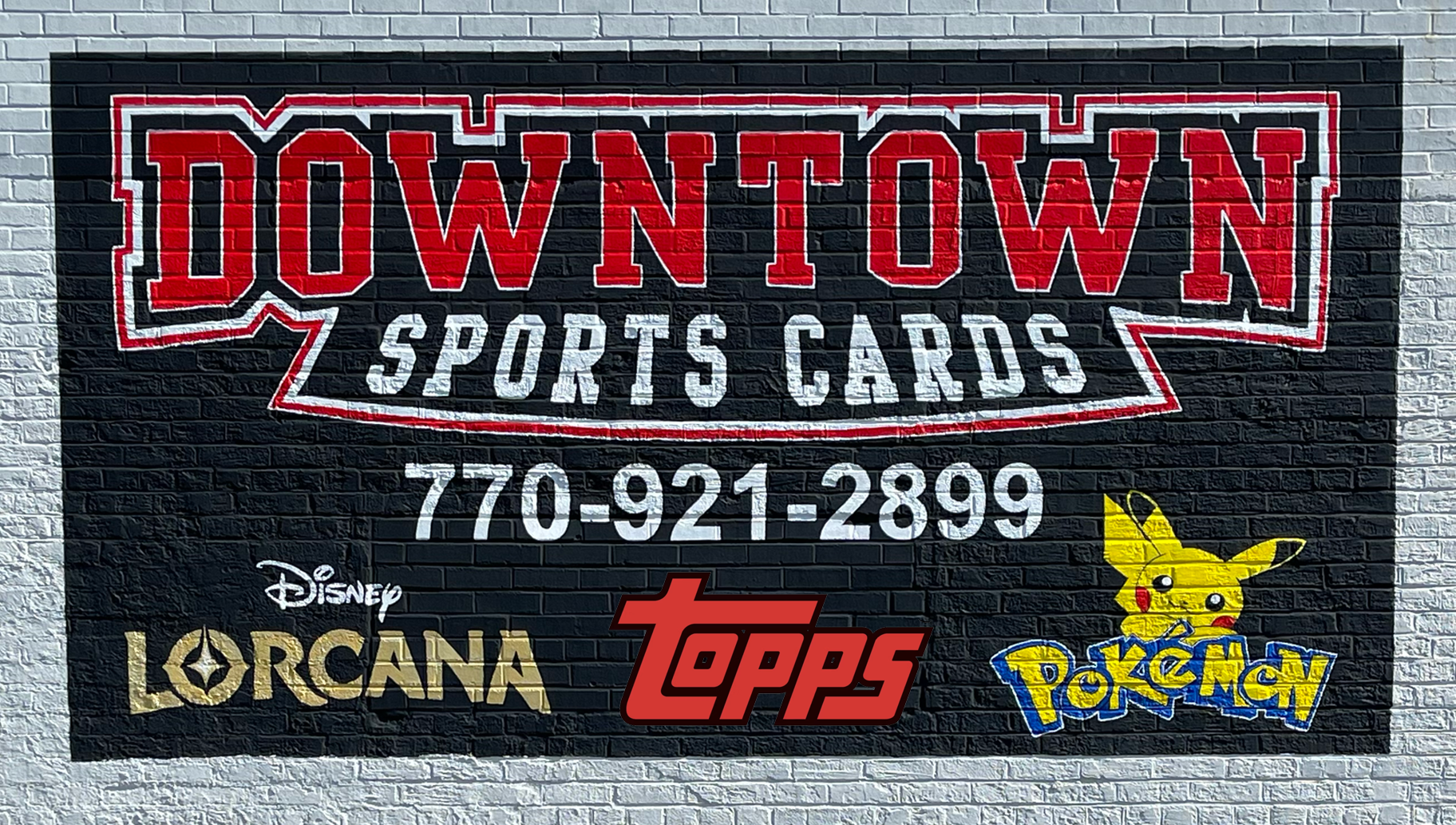 Downtown Sports Cards wallart